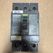 1 USED SQUARE D JG250 X13420661-010 MOLDED CASE CIRCUIT BREAKER ***MAKE OFFER*** picture