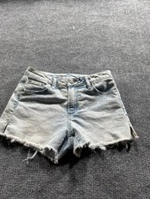 No Boundaries Women's Light Wash Denim Shorts Size 4 picture