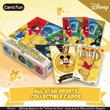 Disney All Star Sports Card fun Booster Box 80 Trading Cards Anime OFFICIAL NEW picture