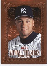1997 Donruss Preferred #184 Derek Jeter Cut to the Chase picture
