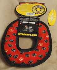 The Origonal Tuffy Dog Toy. Taffy Ring.extreamly Durable, Squeaks An Is Washable picture