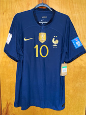 BNWT Player Version France home 2022 World Cup Final #10 Mbappe XL  picture