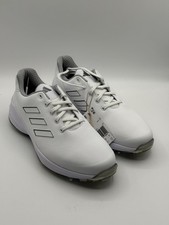 adidas ZG23 Golf Shoes White Silver Metallic Size 10 picture