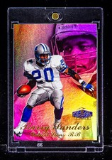 Barry Sanders RARE FLAIR SHOWCASE GRIDIRON LEGEND CARD DETROIT LIONS MVP HOF picture