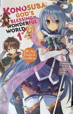 Konosuba Vol. 1 Light Novel by Natsume Akatsuki Softcover English Yen Press picture