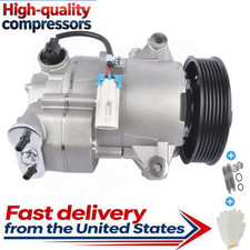 AC A/C Compressor with clutch CVC For 2010-2011 Chevy Cruze LS 1.8L 1.4T New picture
