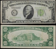 1928 B $20 Twenty Dollar REDEEMABLE IN GOLD Chicago Federal Reserve Note #2081 picture