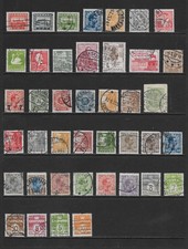 DENMARK    COLLECTION BUILDER - VARIOUS USED ISSUES   1920 - 1940 picture