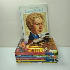 Who HQ Book Lot Who Was? Who Is? What Is? Lot Of 10 Books PB picture