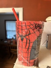 Spider-Man Brand New Day Totem Cup Regal w Straw New-PLEASE READ DESCRIPTION-￼ picture