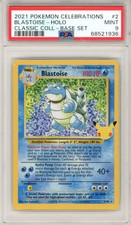 2021 Pokemon Celebrations Classic Collection Blastoise #2 PSA 9 MINT picture