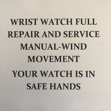 Vintage Wristwatch Full REPAIR And SERVICE W/ WARRANTY picture