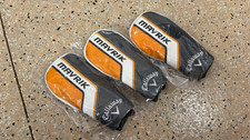 SET OF 3 CALLAWAY MAVRIK HYBRID RESCUE HEADCOVER w/ adjustable tags - BRAND NEW picture