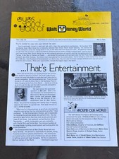 1974 Vintage Rare Disney original Document Eyes and Ears Publication. VOL.4 #18 picture