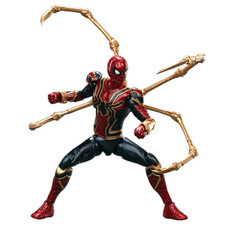 Marvel Iron Spider 6 Inch Joint Movable Action Figure Unassembled Toy Gift picture