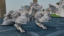 ARK Survival Ascended Official PVE New Top 1848 Melee Deinonychus Pair Clone  picture