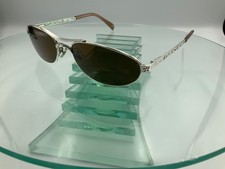 BRIGHTON  Women’s Oval Sunglasses SILVER TONE Model: 017 TRULY SCRUMPTIOUS picture