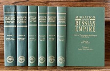 Migration from the Russian Empire, Edited by Ira A. Glazier (Six Volumes) picture