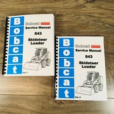 SERVICE MANUAL FOR BOBCAT 843 SKIDSTEER LOADERS REPAIR MANUAL TECHNICAL SHOP picture
