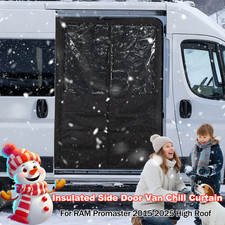 Van Chill Curtain Fit for RAM Promaster 2015-2025 High Roof Sliding Side Door picture