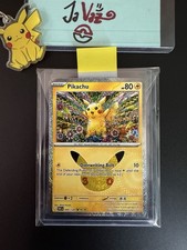 Pikachu 18/30 040/128 Shinji Kanda Art ME: 30th Celebration Holo ✨ Pokemon picture