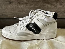 NWOB Polo Ralph Lauren MEN'S SHOES 9.5 Court Mid Pro Trainer picture