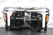 Perfect Genuine 2024-2026 Ford F150 Platinum LED Black Headlight Set Pair OEM picture