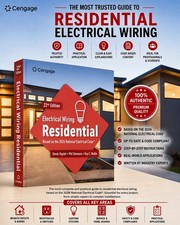 Cenage Electrical Wiring Residential 22nd Edition Based on 2026 NEC Paperback picture