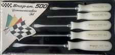 SNAP-ON 500 LIMITED EDITION 5PC SCREWDRIVER SET SDX500 PEARL WHITE SEALED USA picture