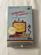 Vintage Electric Dreams VHS Tape 1984 MGM/UA Cult Classic Retro 80s picture