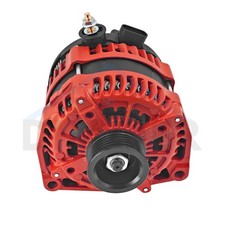 High Output 300AMP Red Alternator 6 Phase Hairpin For Chevy GMC Cadillac Truck picture