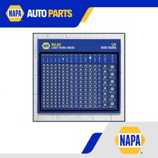 NAPA 12V Bulb Display Stand 175 OE Spec Single Boxed Bulbs Halogen Auxiliary Car picture