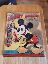 1936 1st Edition Mickey Mouse and Friends by Walt Disney picture