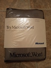 Try Microsoft Word IBM PC Program Evaluation Kit 5 1/4