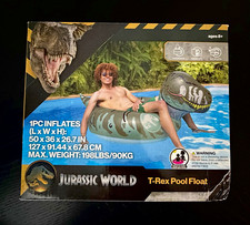 BigMouth Inc. Jurassic World T-Rex Pool Float Inflatable Tube BMF-P585-WW-Green picture