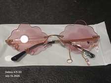 AEW Kyle Fletcher Protostar Pink Glasses From All Elite Crate New In Zip Bag picture