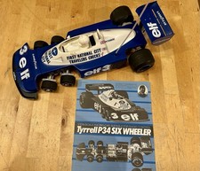 Vintage Tamiya Tyrrell P34 Six Wheeler 58003; RA-1203 - Shelf Queen- Excellent picture