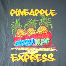 Jetty Extracts Pineapple Express Green Graphic Logo Print T-Shirt Men's XL picture