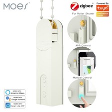 MOES ZigBee Smart Curtain Motor DIY Roller Blinds Shutter Drive Alexa Google APP picture