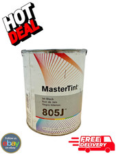 🔥 Axalta Cromax MasterTint 805J Jet Black Basecoat Toner 1 Quart picture