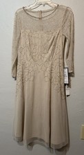 Adrianna Papell Papell Studio Beaded Cocktail Dress 8 New With Tag picture