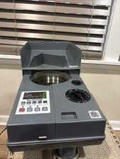 AccuBANKER AB610 Universal Coin Counter & Token Speed 2000 Coins/Min PLS READ picture