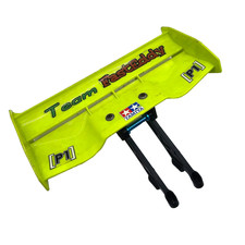 Tamiya TRF801X Nitro yellow painted wing/ spoiler with mount picture