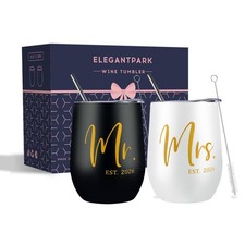 Mr and Mrs Gifts Wedding Gifts for Couples 2026 Newlyweds Engagement Present for picture