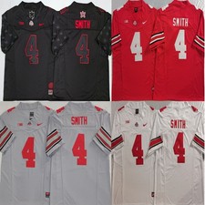 New Mens Jeremiah Smith Ohio State Buckeyes All Stitched Jersey picture