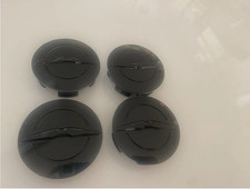 2011-2020 Chrysler 200 300 Gloss Black Wheel Center Caps 63mm Set Of 4 picture