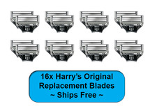 16 Pack (8 2-Packs) Harry's Original Razor Blade Refill Cartridges - 5-Blades picture