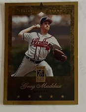 1997 Donruss Elite Gold #4 Greg Maddux Atlanta Braves picture