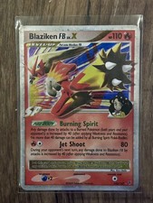 2009 Pokemon Platinum Supreme Victors Blaziken FB LV.X #142/147 picture