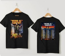 Vtg Weird Al Yankovic Bigger and Weirder Tour 2026 Concert T-Shirt S-5XL picture